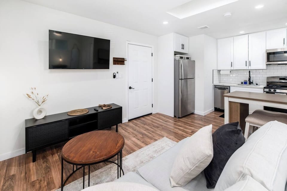 Kick back on the comfortable sofa &  stream your favorite shows