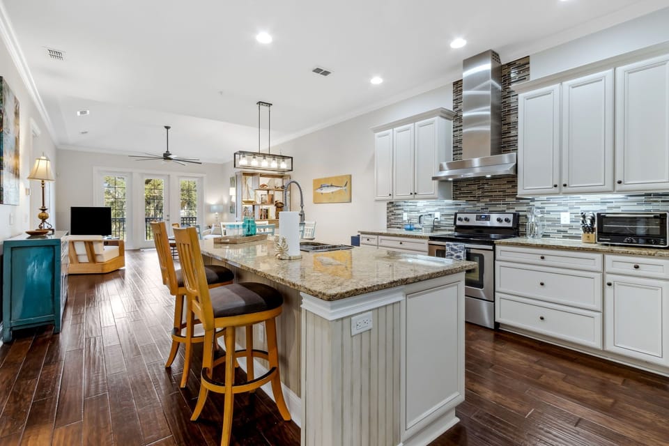 Fully Equipped Custom Kitchen