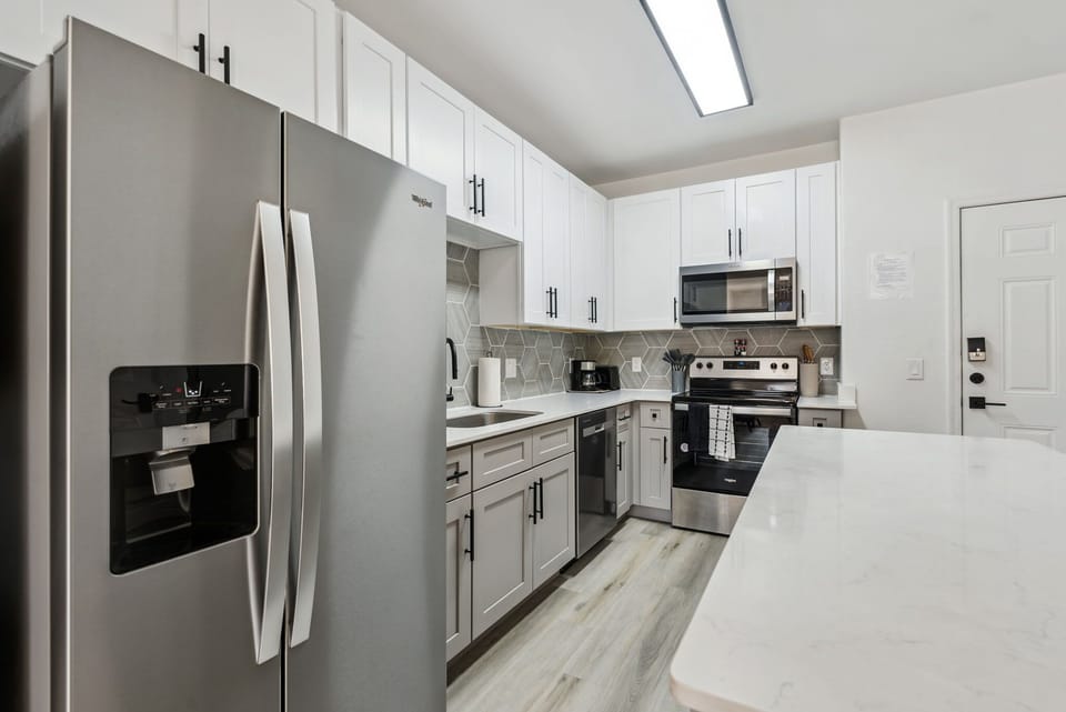 Fully equipped kitchen