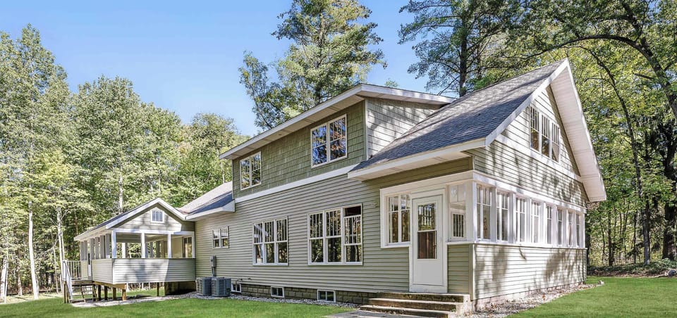 Welcome to Lodge & Lake! Pictured here: Scott Creek Lodge