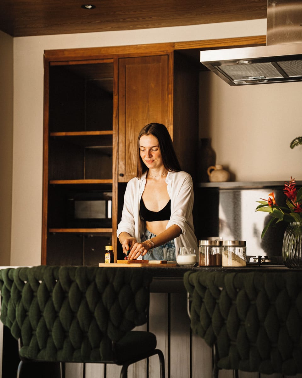 Cook with style in this bright - modern kitchen space