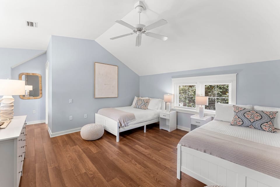 2nd Floor Guest Bedroom with Two Full Beds