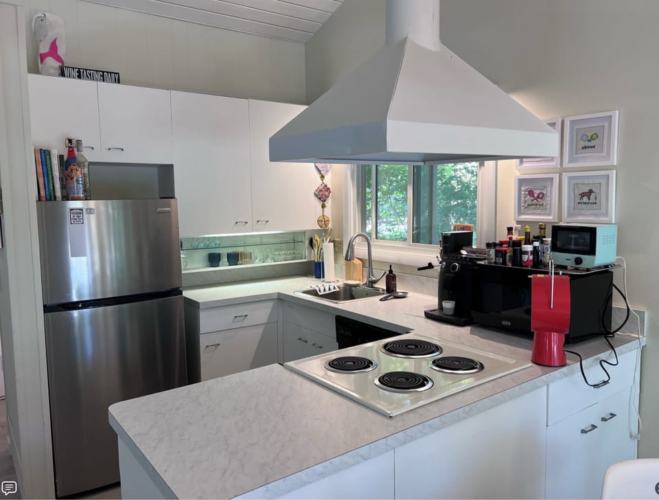 View of kitchen