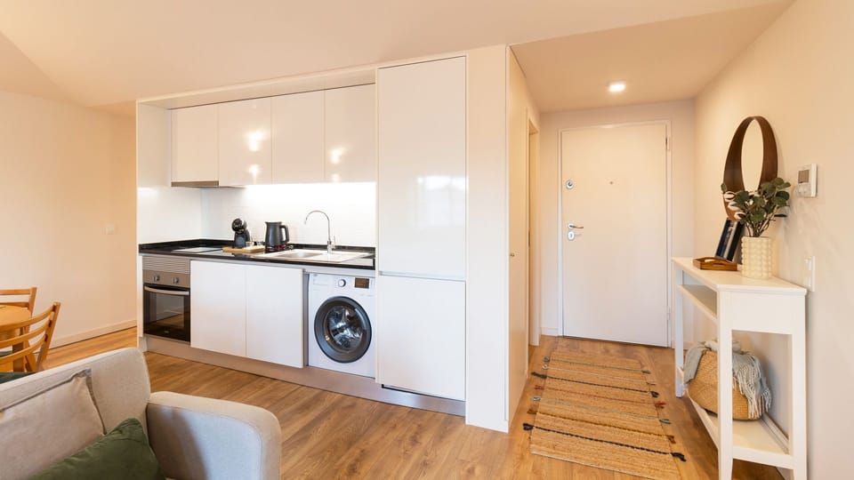 A charming space to whip up your favorite meals. #HomelyFeel #SmartLiving
