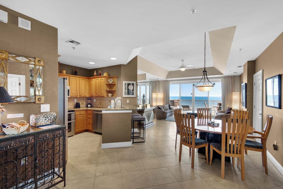Spacious and open