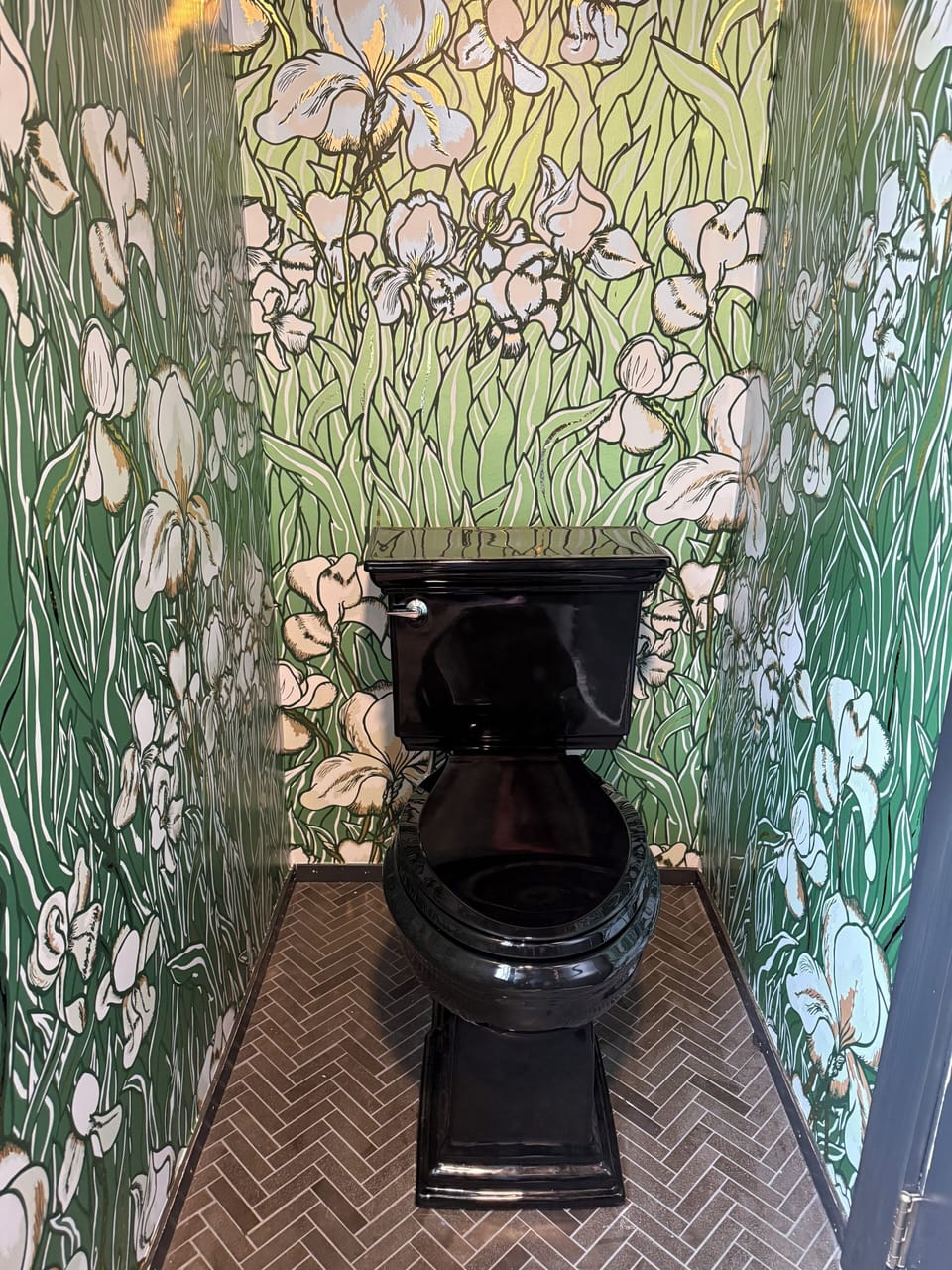 Powder room.  Why should it be boring.