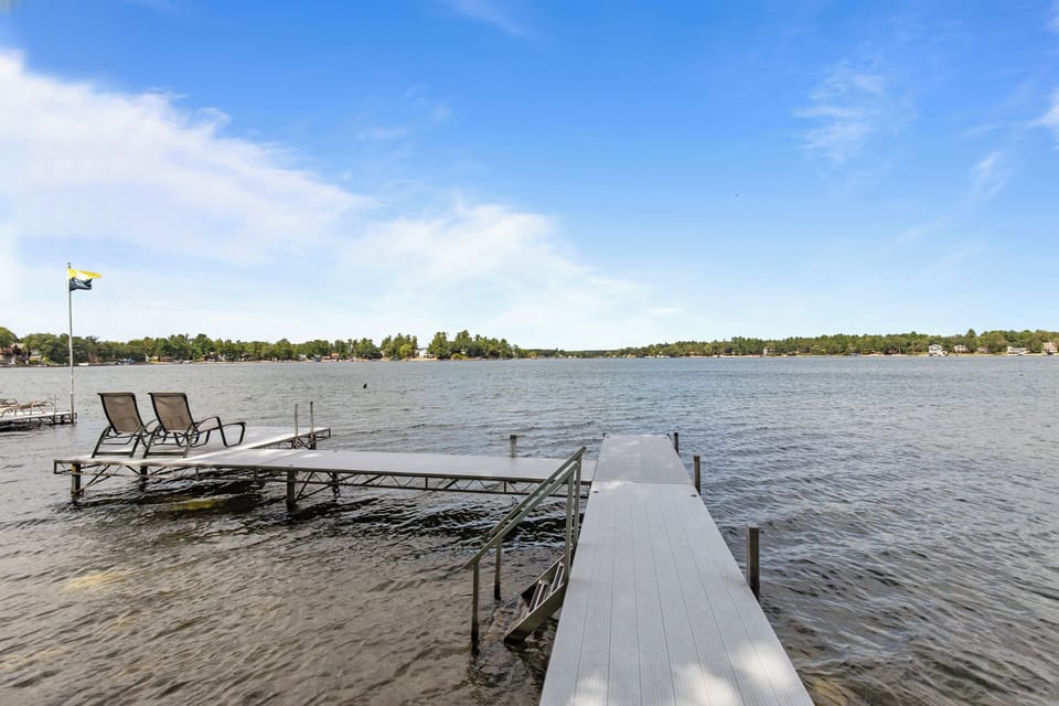 Bring your boat—plenty of space to dock and enjoy lake life to the fullest.
