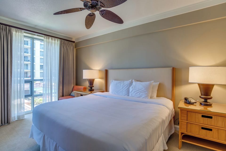 Bedroom. Interior and views may vary based on location and availability.