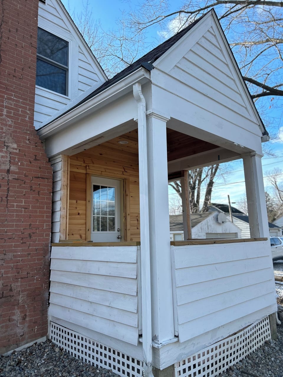 Exterior detail