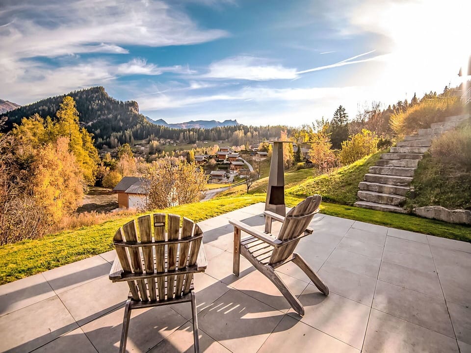 Furniture, Outdoor Furniture, Landscape, Chair, Garden, Landscaping, Lawn, Eco Hotel, Outdoor Table, Hardwood