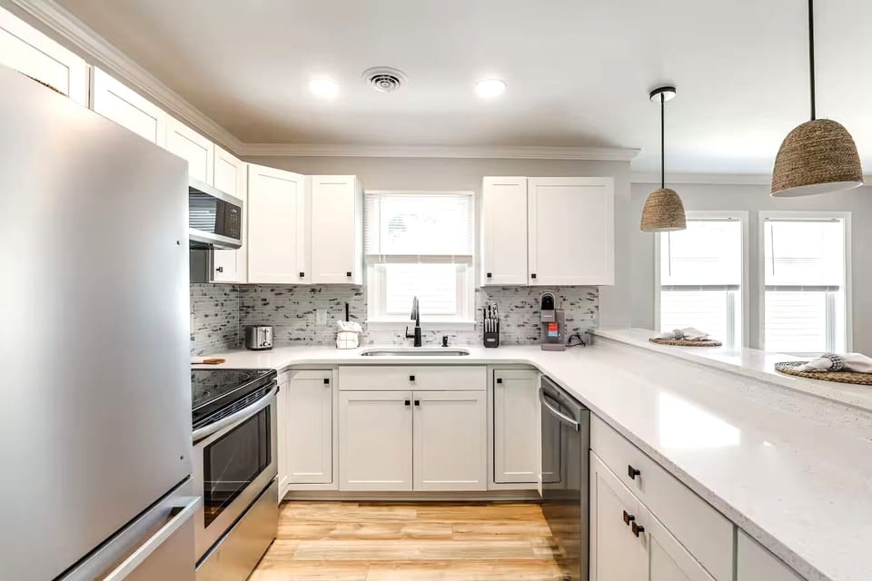 Bright and Modern Kitchen with counter space | 2nd Floor