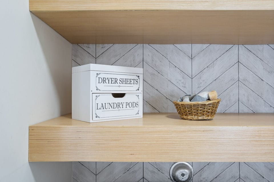 Laundry pods and dryer sheets