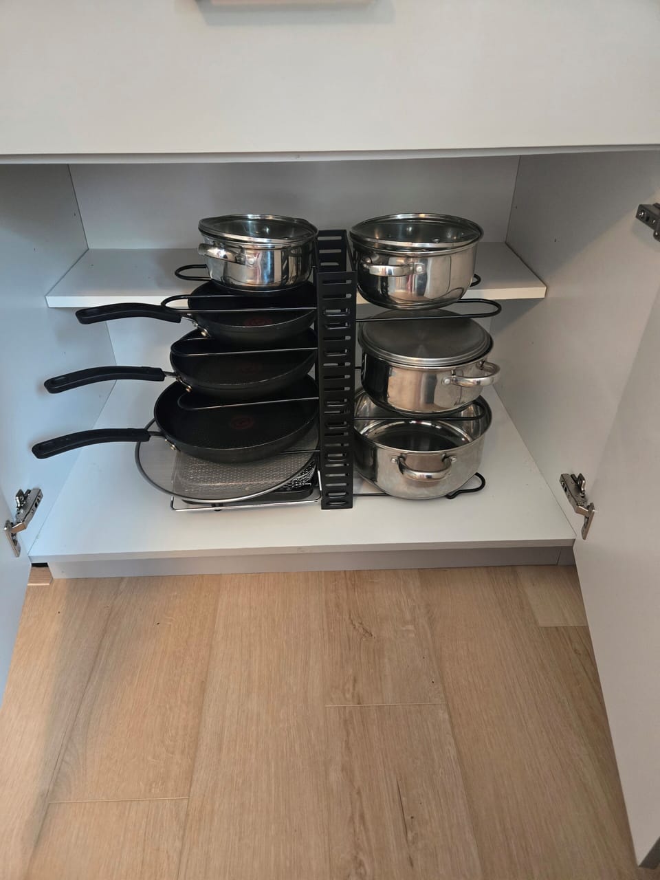 Full set of pots and pans