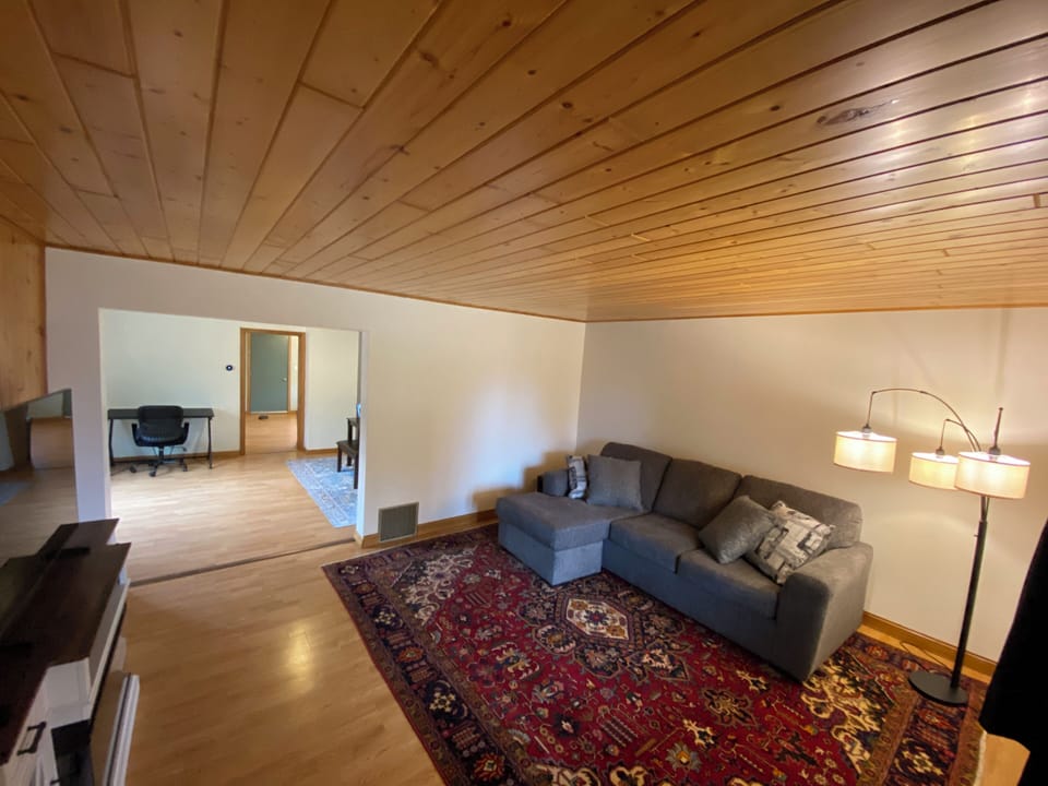 Living Room looking into dining room. 