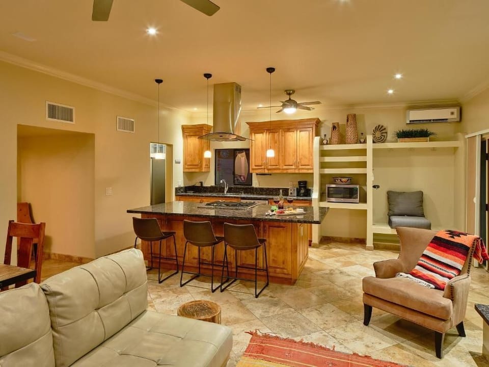 This kitchen has all the utensils and gadgets you need to cook it all 