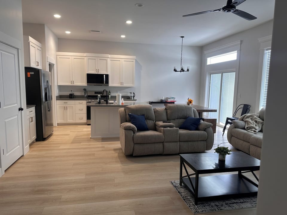 View of living area