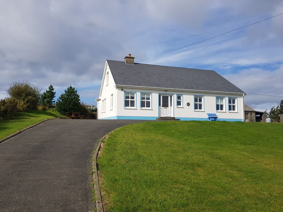 Large driveway