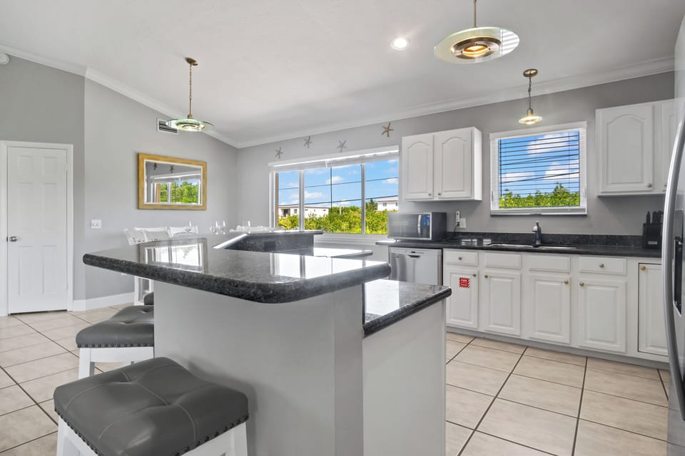 Prepare your favorite meals in our fully equipped kitchen — everything you need, right at your fingertips. 