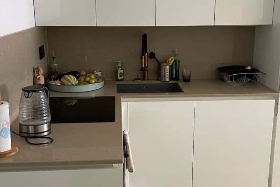 Equipped kitchen. Nespresso machine