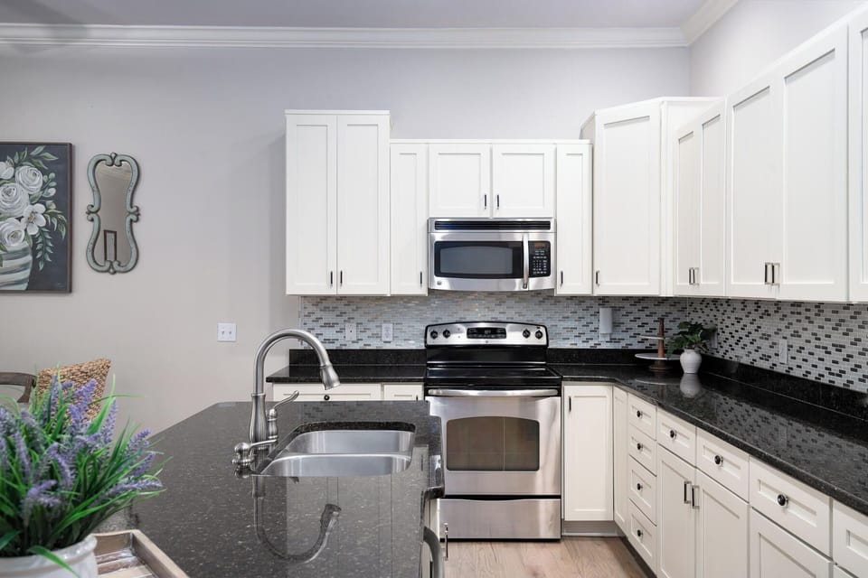 Kitchen with modern appliances