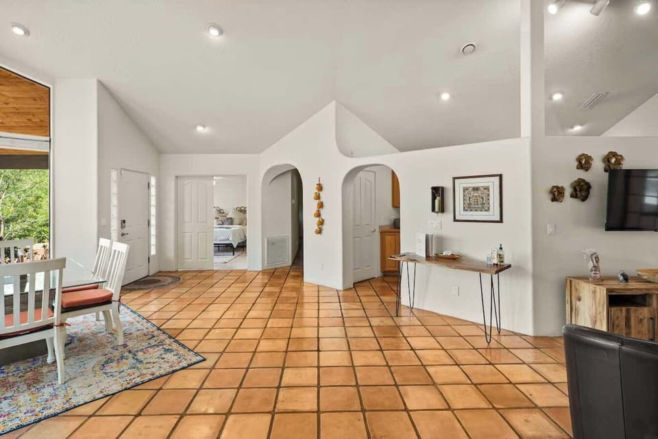 Enjoy the bright and open living and dining areas.