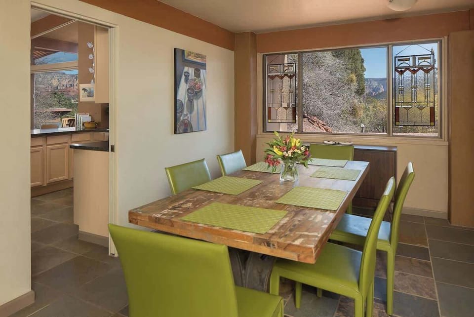 Enjoy a casual meal at our second dining table.