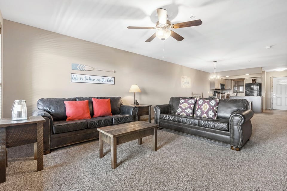 Living Room with Sofa Bed