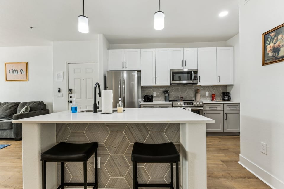 Fully equipped kitchen