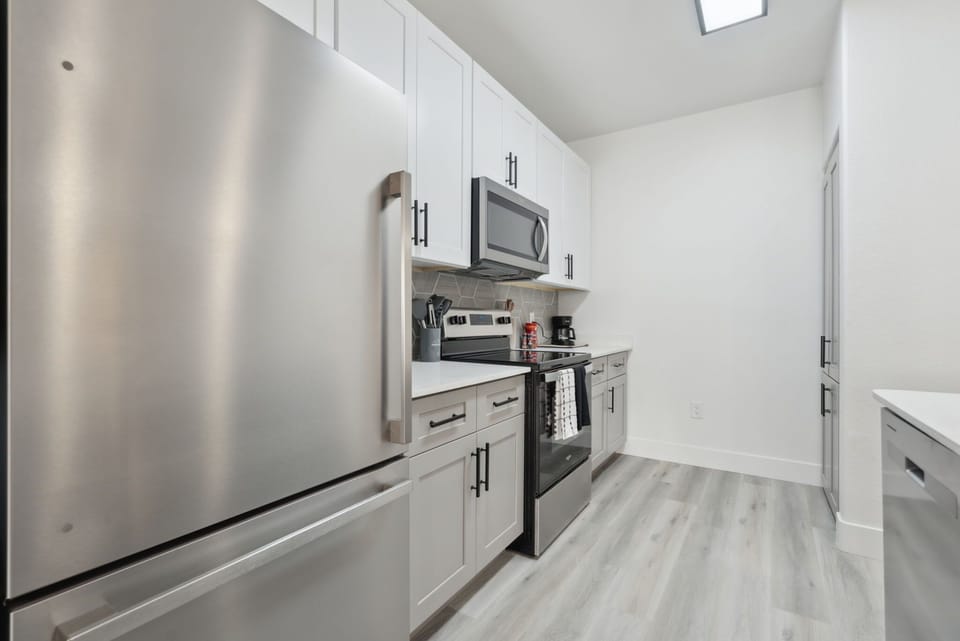 Fully equipped kitchen