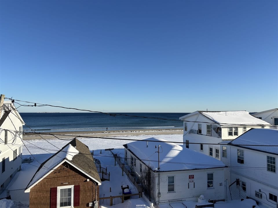 Ocean views from balcony