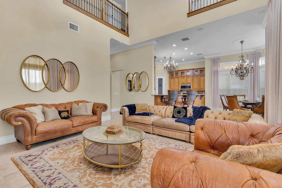 Our spacious villa offers all the comforts of home, perfect for your Disney adventure.