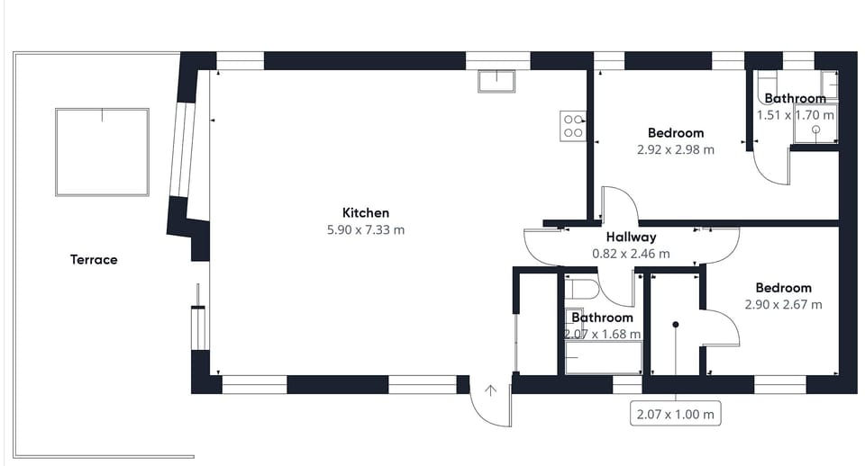 Portland 2, Low Gate - Host & Stay