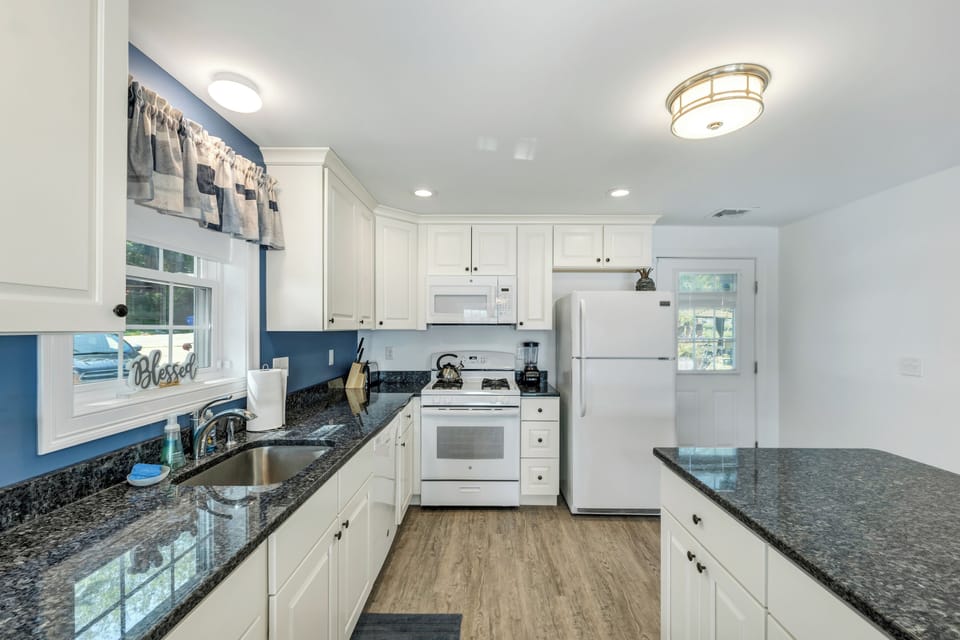 Kitchen on main level
