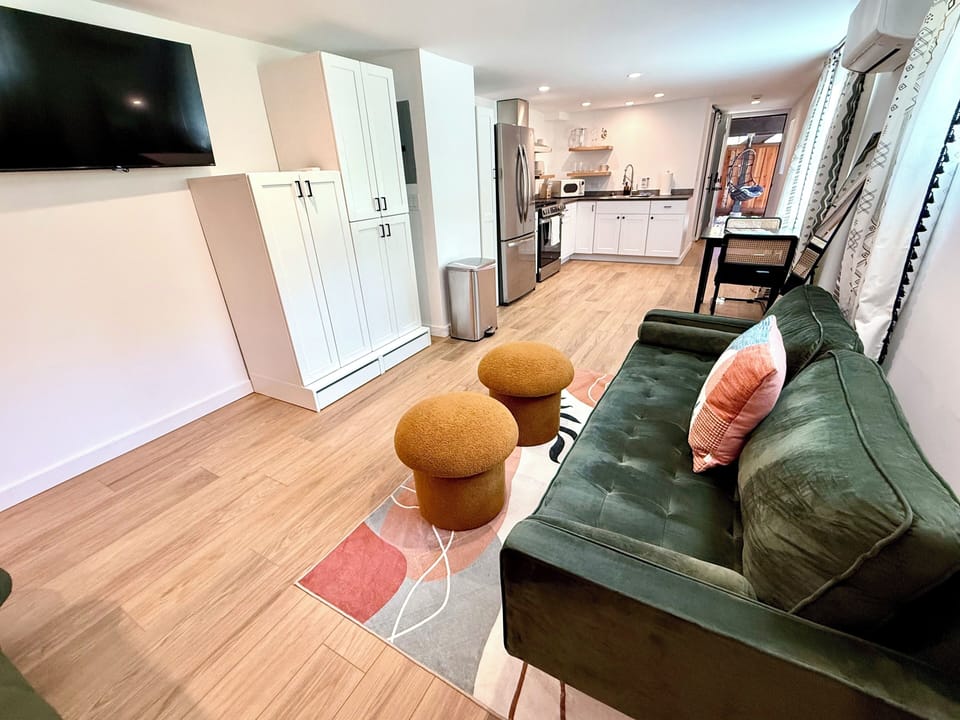 Living room with TV