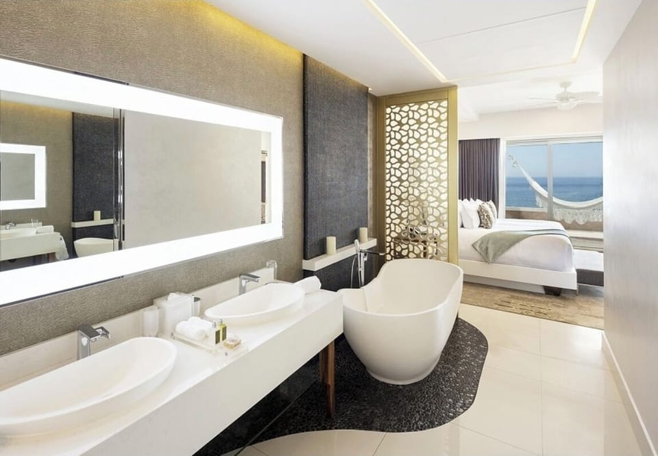 Bathroom in bedroom