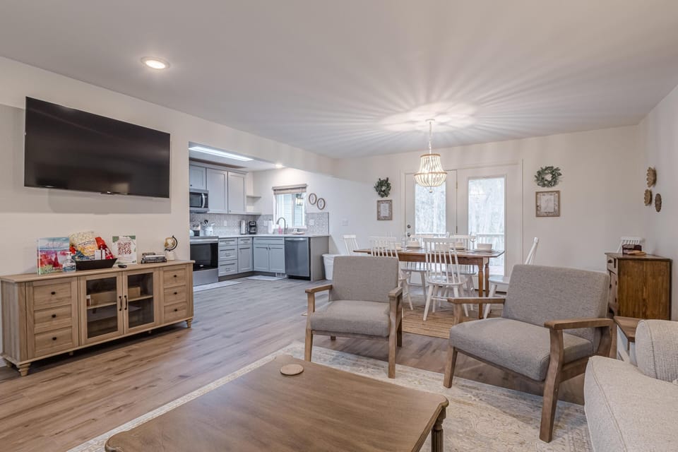 Plenty of space to lounge, laugh, and enjoy your stay.