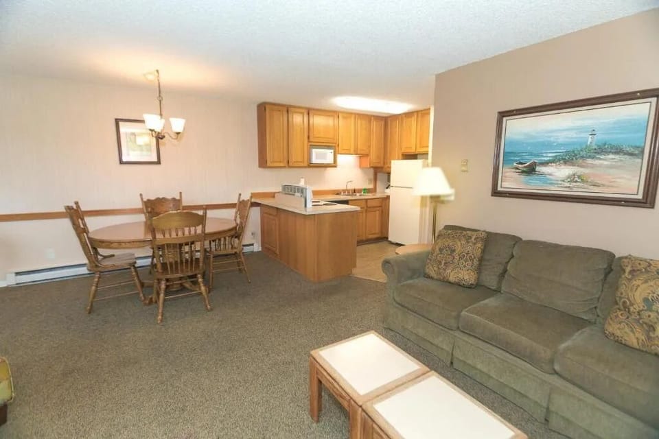 Stretch out in the roomy living area after day adventures.
