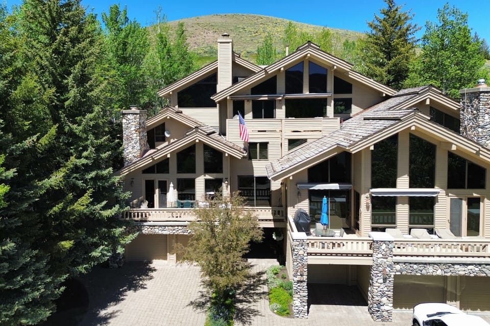 South-facing exposure of our tree-top penthouse.