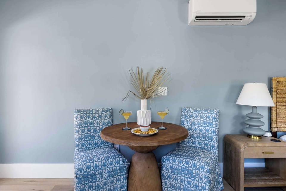 Dining seating for two!