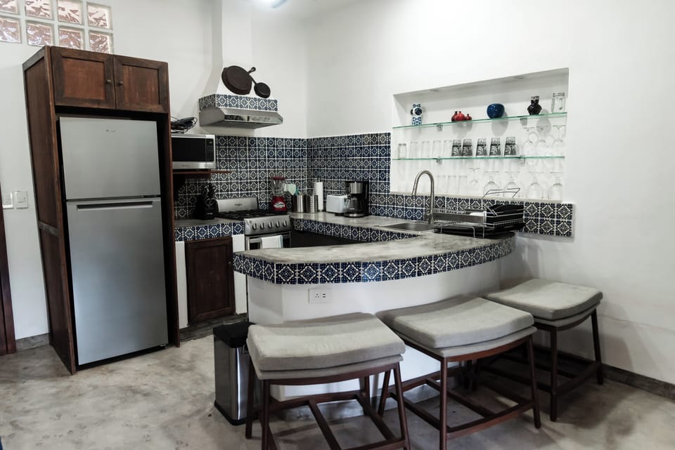 Upper level kitchen
