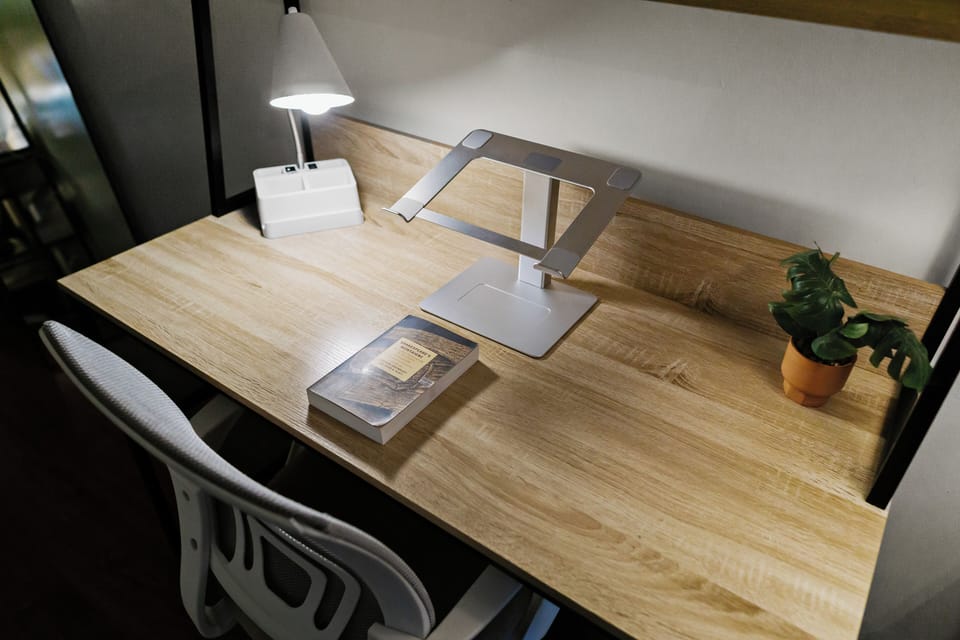 Stay focused and productive in your own dedicated workspace.