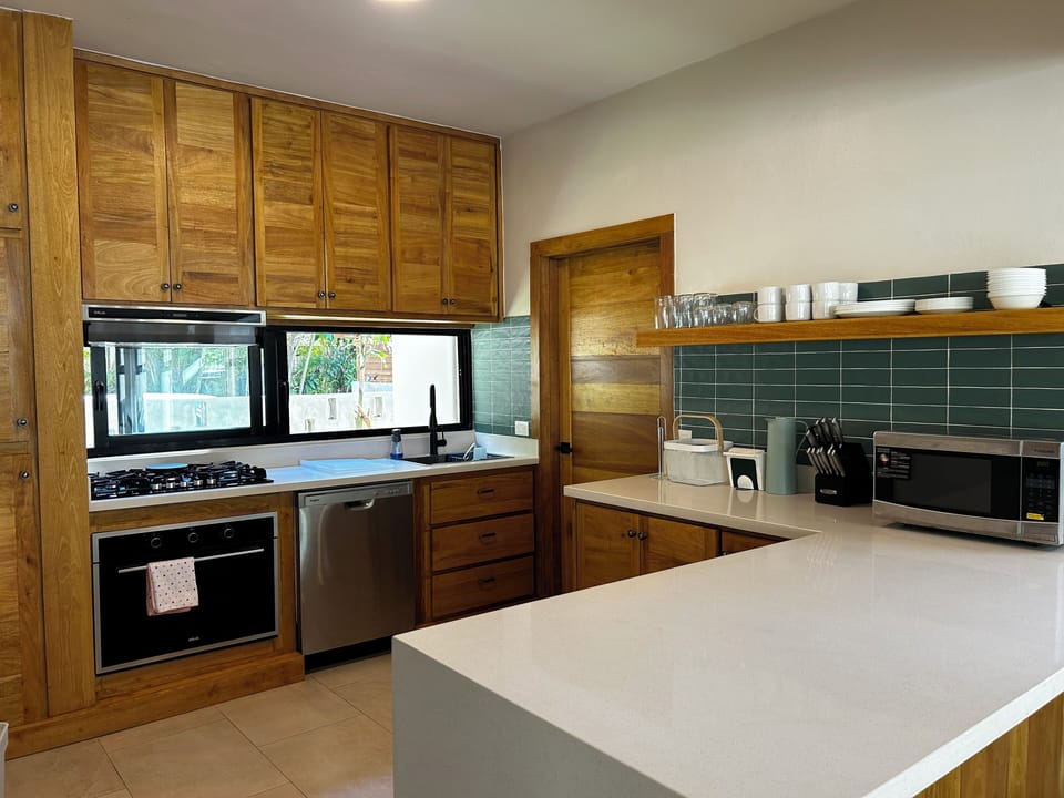 Newly renovated kitchen with all new appliances, including dishwasher