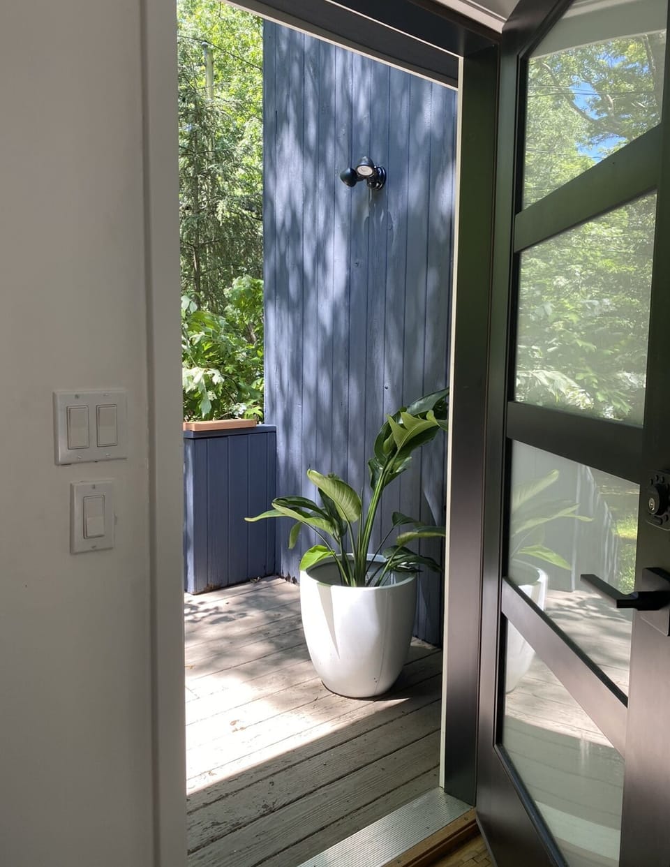 Front Door and deck