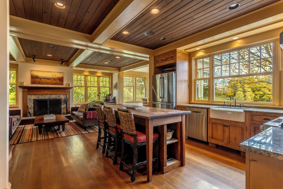 open kitchen 