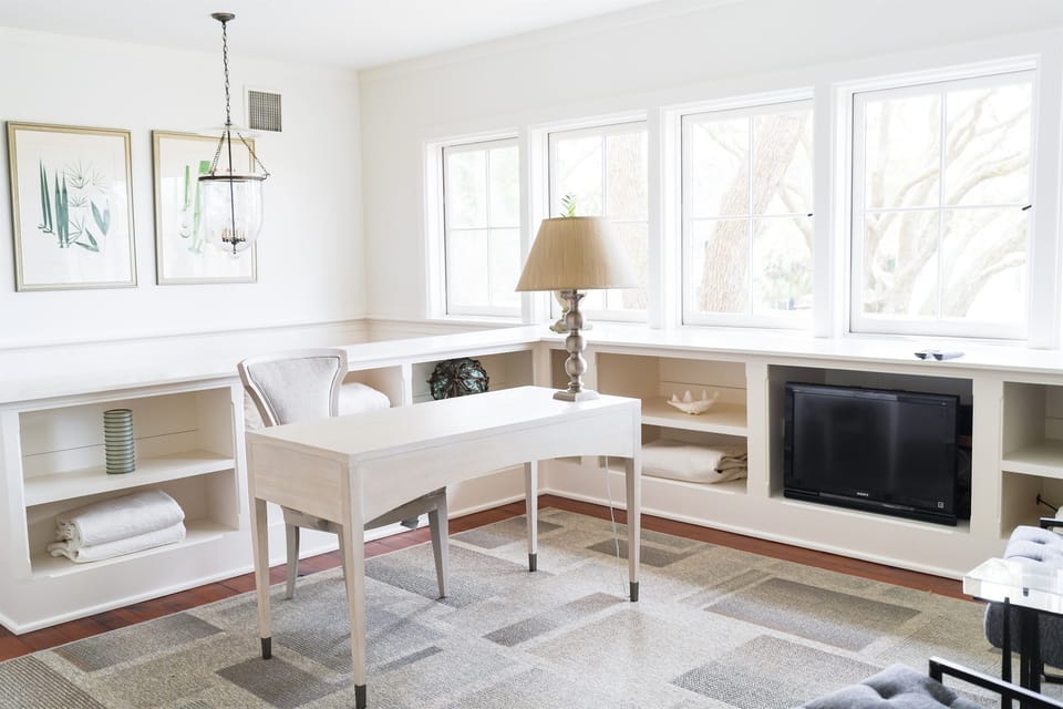 Loft study area