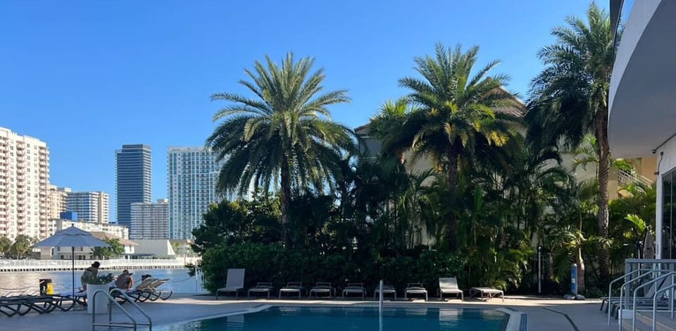 Heated pool all year round