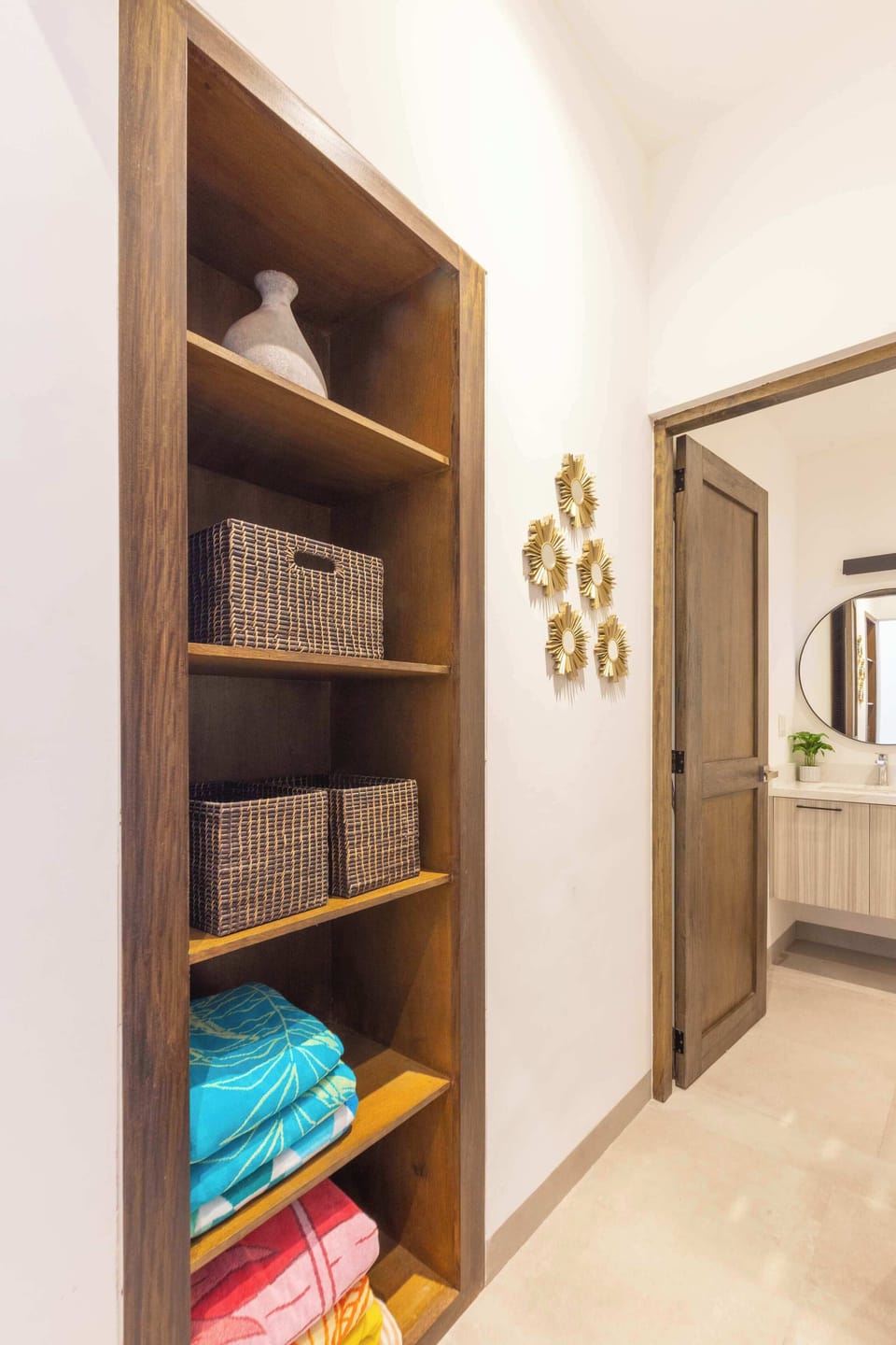 Enjoy the privacy and convenience of your own full bathroom.
