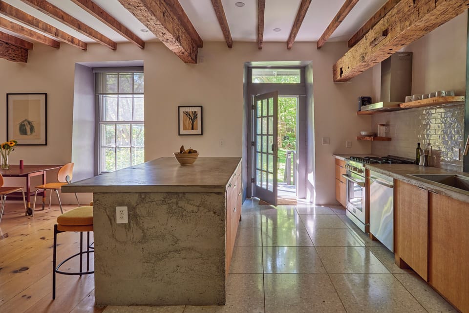 Tons of prep space and updated appliances in this incredible kitchen.