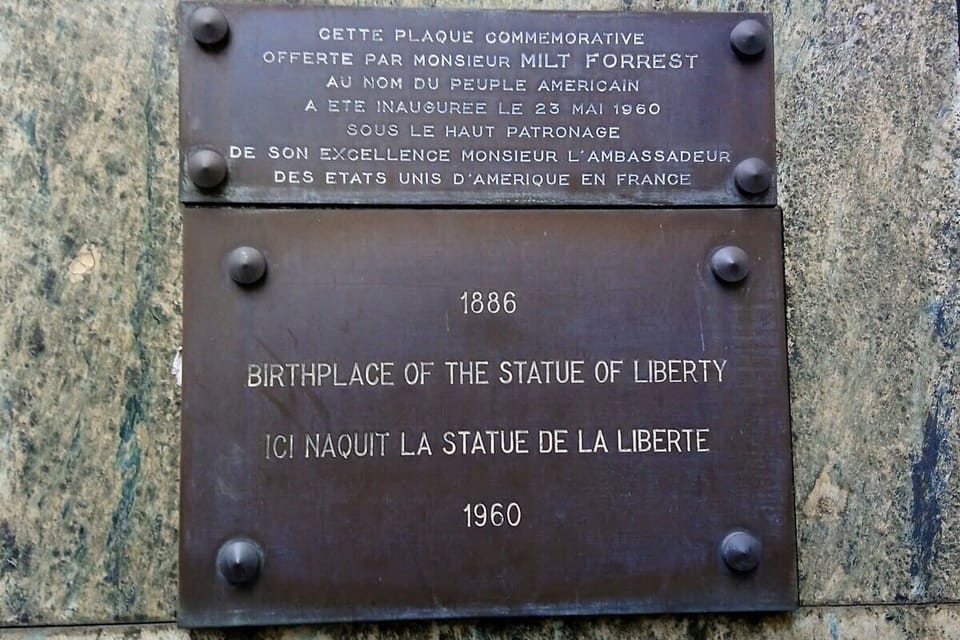 Studio of Liberty is the birth place of the Statue of Liberty, created by Auguste Bartholdi and Gustave Eiffel.