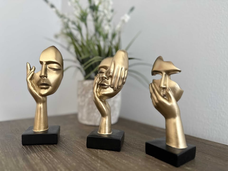Artful touches like these elegant gold sculptures bring personality and charm to your stay. Every detail is curated to inspire and elevate your Myrtle Beach experience.